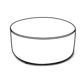England Furniture 8V07XL Cullen Cocktail Ottoman