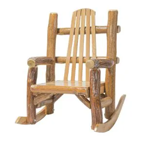 Tennessee Enterprises 9924N Amish 5 Slat Rocker - Oak / Aspen