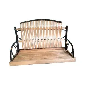 Tennessee Enterprises 9933N Amish 54" Swing - Oak / Hickory (Chains Included)