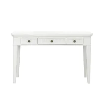 Samuel Lawrence Furniture S920-454 Savannah - 3-Drawer Desk - White Finish - White