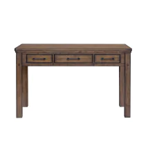 Samuel Lawrence Furniture S918-454 Cambridge - 3-Drawer Desk - Brown