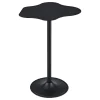CoasterEssence 182230 Keanu - Curved Cloud-Shaped Bistro Bar Table - Black