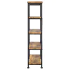 CoasterEveryday 801542 Analiese - 4-Shelf Bookshelf - Rustic Nutmeg