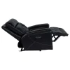 Coaster Fine Furniture 609613PP Hewitt - Leather Upholstered Dual Power Recliner Chair - Black