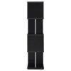 CoasterEveryday 801419 Baxter - 4-Shelf Bookshelf - Black And Chrome