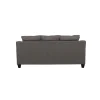 CoasterEssence 506021 Salizar - Upholstered Flared Arm Sofa - Charcoal Gray