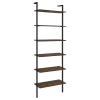 Coaster Fine Furniture 980072 Owens - 6-Shelf Wall Bookshelf - Walnut