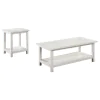 Coaster Fine Furniture 710558-S2A Payne - 2 Piece Coffee And End Table Set - Distressed White