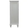 CoasterEssence 201305 Sandy Beach - 5-Drawer Bedroom Chest - Cream White