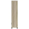 Coaster Fine Furniture 707746 Sachin - 3-Shelf Engineered Wood Media Tower - Distressed Pine