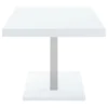 CoasterEssence 193811 Brooklyn - Rectangular Dining Table - White High Gloss