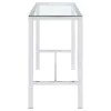 CoasterEssence 104873 Tolbert - Rectangular Glass Top Pub Bar Table - Chrome