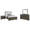 Coaster Fine Furniture 224930KW-S4 Gran Park - 4 Piece California King Bedroom Set - Dark Cocoa