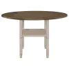 CoasterEssence 192818 Sarasota - Extension Counter Dining Table - Rustic Cream