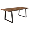 CoasterElevations 110181 Ditman - Live Edge Dining Table - Gray Sheesham