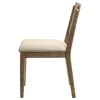 Coaster Fine Furniture 108572 Crestmore - Dining Chair Upholstered Seat (Set of 2) - Walnut