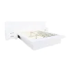 CoasterEssence 202992P Jessica - Wood Bed Panels (Set of 2) - Cream White