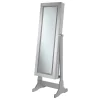 CoasterEssence 951017 Moore - Cheval Mirror With Jewelry Storage - Silver