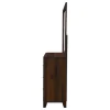 Coaster Fine Furniture 223443M Welsley - 6-Drawer Dresser And Mirror - Walnut