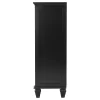 CoasterEssence 201325 Sandy Beach - 5-Drawer Bedroom Chest - Black