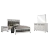 CoasterEveryday 205891Q-S4 Barzini - Queen 4 Piece Bedroom Set - White