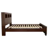 CoasterEssence 200719KE Jessica - Eastern King LED Storage Bookcase Bed - Cappuccino