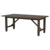 Coaster Fine Furniture 108311 Matisse - Rectangular Wood Dining Table - Dark Brown
