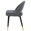 CoasterEssence 192542 Lindsey - Upholstered Dining Side Chair (Set of 2) - Gray