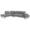 CoasterElevations 508888 Arden - Upholstered Sectional Sofa With Adjustable Back - Taupe