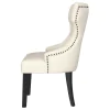 Coaster Fine Furniture 115572 Baney - Fabric Upholstered Dining Side Chair - Beige And Black