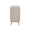 CoasterEssence 953430 Ixora - 2 Door Wood Accent Cabinet - White Washed And Black