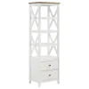 Coaster Fine Furniture 708253-SET Hollis - 3 Piece TV Stand Entertainment Center - White