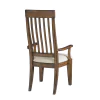 Samuel Lawrence Furniture S917-155 Seneca - Dining Arm Chair with Upholstered Seat - Brown