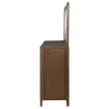 Coaster Fine Furniture 223323M Maderia - 8-Drawer Dresser And Mirror - Walnut
