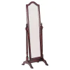 CoasterEveryday 3103 Cabot - Wood Adjustable Full Length Cheval Mirror - Merlot
