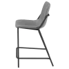 CoasterEveryday 183452 Earnest - Upholstered Counter Chair (Set of 2) - Gray
