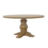 CoasterElevations 180200 Florence - Round Wood Dining Table - Rustic Honey
