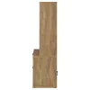 Coaster Fine Furniture 802693 Westpark - 3-Shelf Bookcase USB And Lockable Drawer - Mango