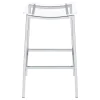 Coaster Fine Furniture 182359 Jovani - Acrylic Backless Bar Stool (Set of 2) - Chrome