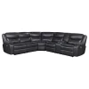 Coaster Fine Furniture 610200RLCP Sycamore - RAF Power Loveseat - Gray