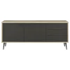 Coaster Fine Furniture 950352 Maeve - 2 Door Engineered Wood Cabinet - Antique Pine And Gray