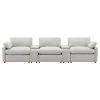 Coaster Fine Furniture 609561PT Collins - 5 Piece Power Reclining Home Theater Seating - Gray