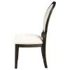 CoasterEssence 115102 Twyla - Oval Back Dining Side Chair (Set of 2) - Dark Cocoa