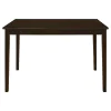 CoasterEveryday 150232 Guillen - 5 Piece Rectangular Dining Table Set - Cappuccino