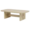 Coaster Fine Furniture 706588 Kailani - Coastal Rectangular Cocktail Coffee Table - Beige Oak