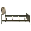 Coaster Fine Furniture 224421KEB1 Wilkes - King Headboard, Footboard & Slats, Box 1 of 2 - Dark Cocoa