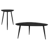 Coaster Fine Furniture 707918-S2 Odessa - 2 Piece Triangular Coffee And End Table Set - Black