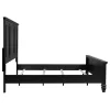 CoasterEssence 201321KEN Sandy Beach - Eastern King Wood Panel Bed - Black