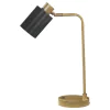 CoasterEssence 923303 Cherise - Adjustable Angle Table Lamp - Antique Brass
