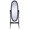 CoasterEveryday 950803 Foyet - Wood Adjustable Full Length Cheval Mirror - Black